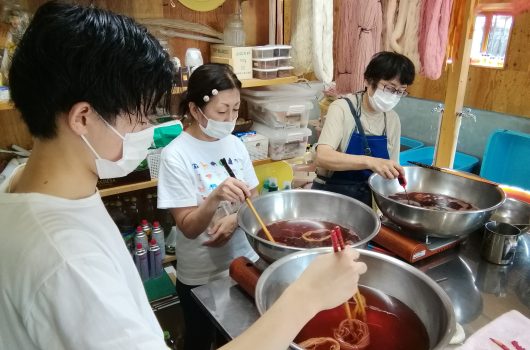 第2期 日本茜 染色インストラクター養成スクール【2022.10.28～10.29】