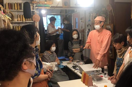 日本茜 出張講座＆ワークショップ in SUYO Textile【2022.04.26】