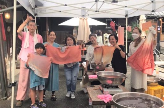 日本茜 染色ワークショップ in 茶吉庵【2022.07.03】