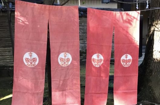 日本茜 出張染色ワークショップ in 赤坂氷川神社【2022.12.07】